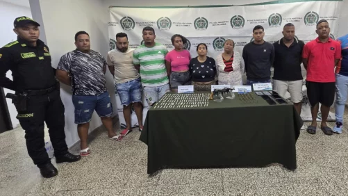 Golpe a la temible banda de 'Los Papalópez' deja 10 capturados en el suroriente; fin de semana cierra con 31 detenciones en Barranquilla