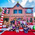 Niños de escuela en Apopa disfrutan en la Villa Navideña y BINAES |