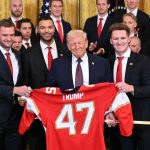 Donald Trump da la bienvenida a los Panthers a la Casa Blanca