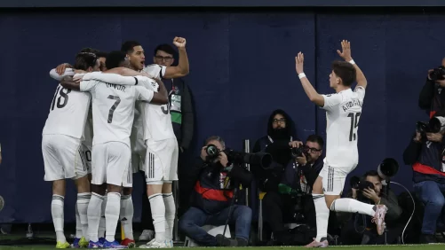 El Real Madrid asalta el liderato provisional de LaLiga tras imponerse al Villarreal